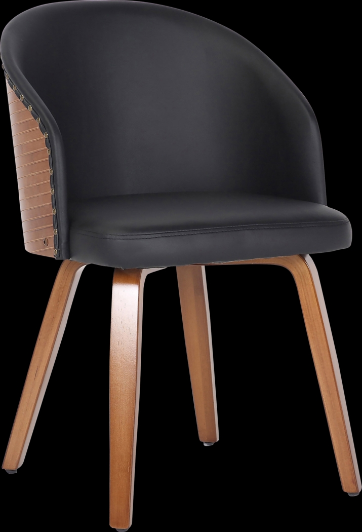 Adela Lane Black Accent Chair - Thumbnail - Image 1