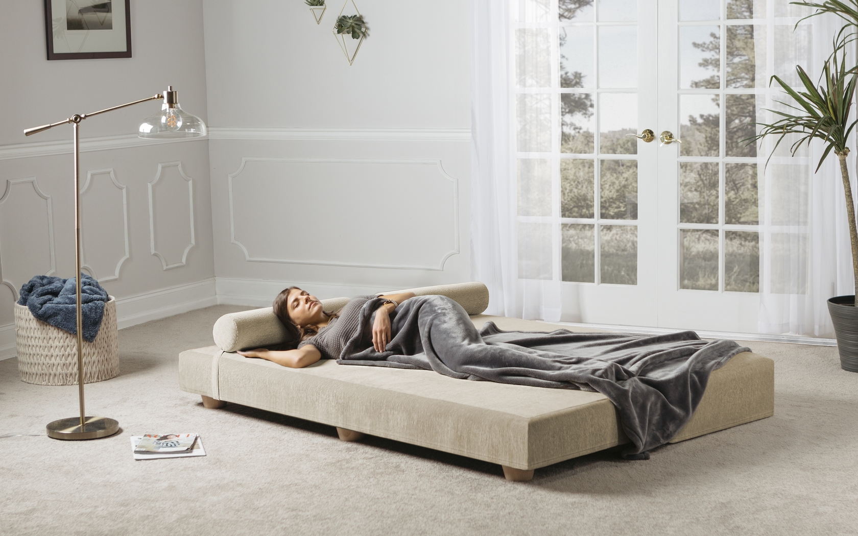 Adelaide Beige Daybed - Thumbnail - Image 6