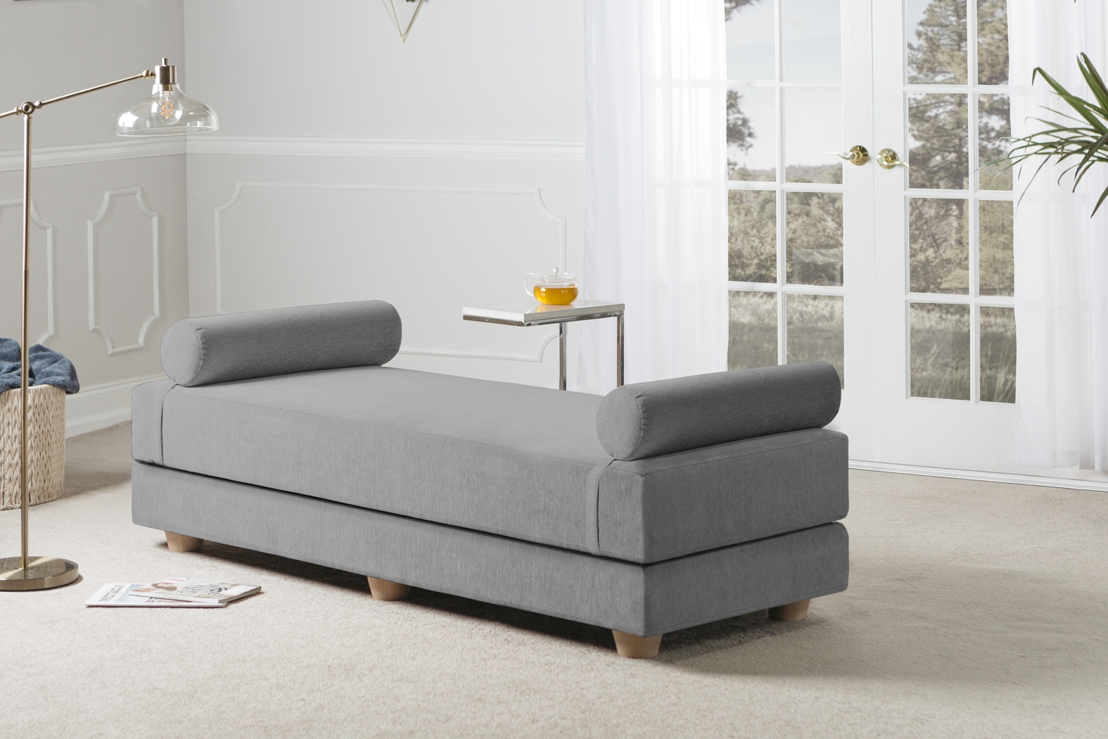 Adelaide Gray Daybed - Thumbnail - Image 4
