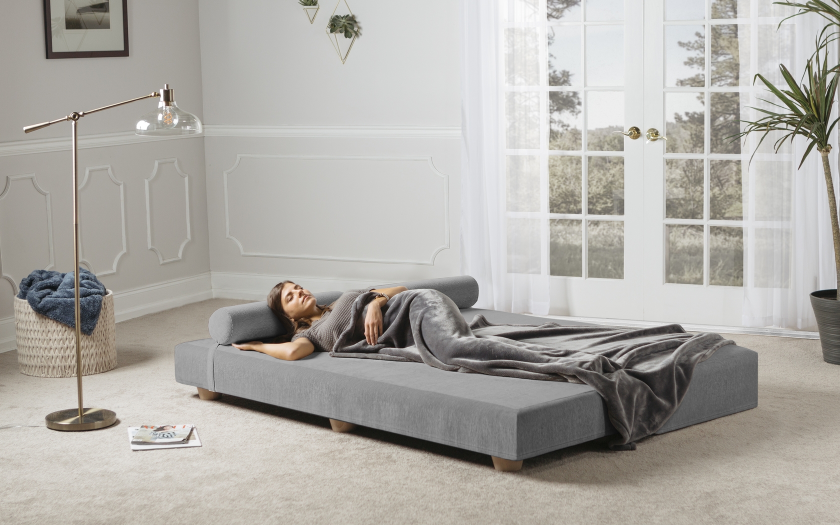 Adelaide Gray Daybed - Thumbnail - Image 6