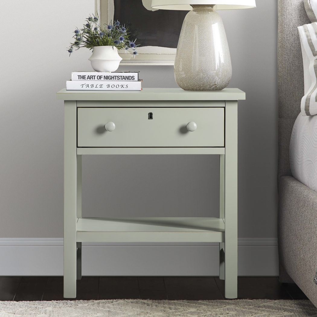 Adelaide Gray Nightstand - Thumbnail - Image 2