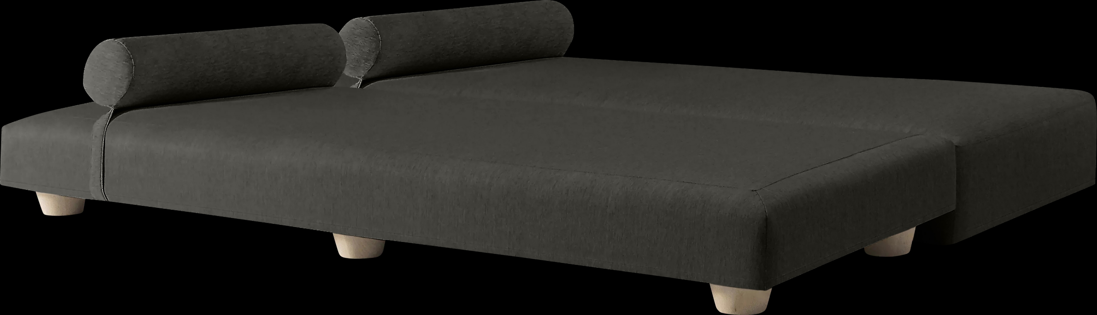 Adelaide Charcoal Queen Day Bed - Thumbnail - Image 3