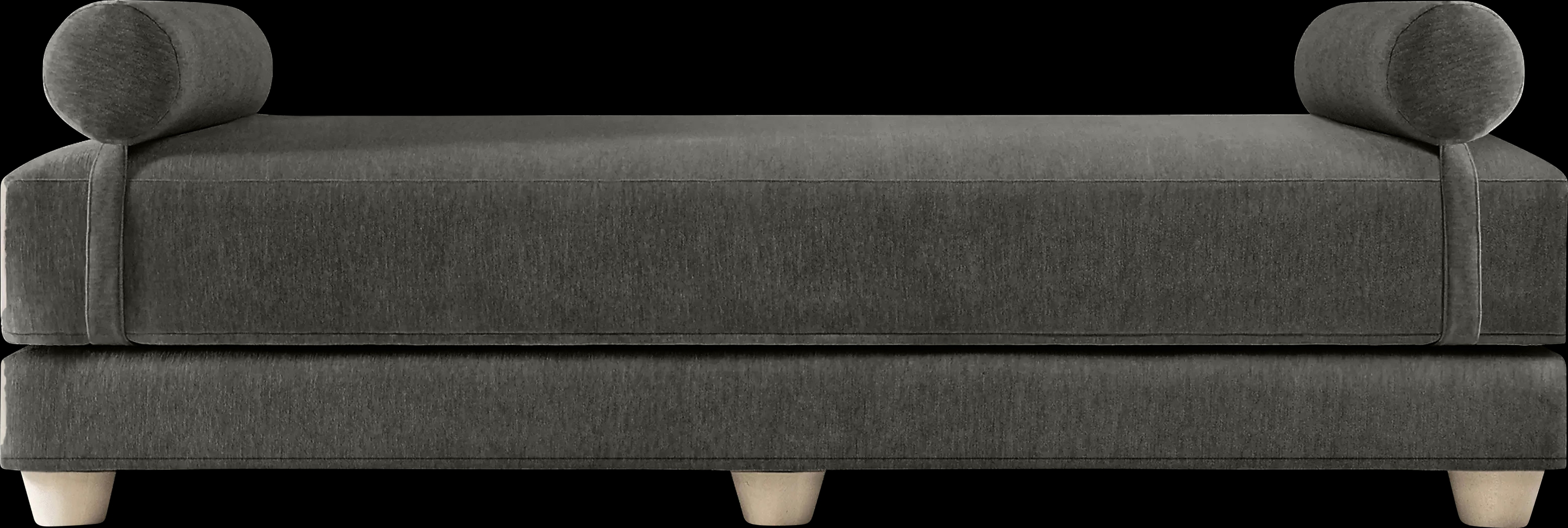 Adelaide Charcoal Queen Day Bed - Thumbnail - Image 1