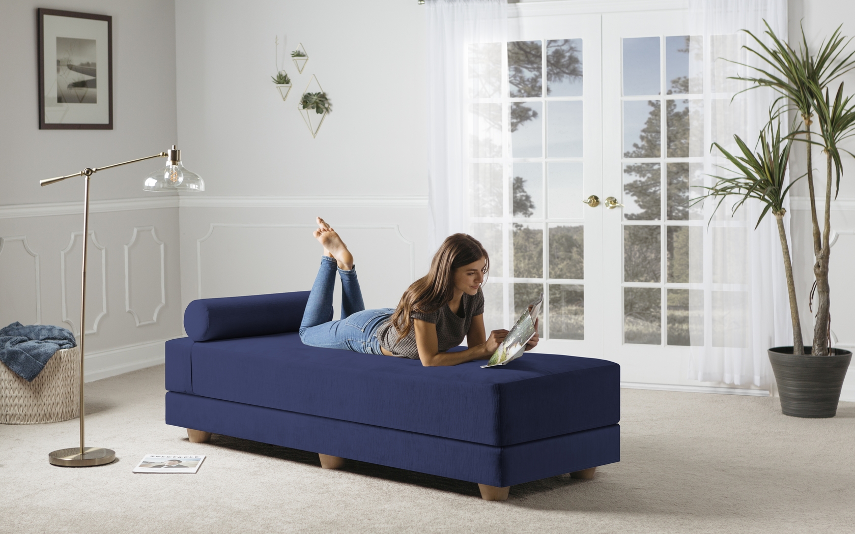 Adelaide Indigo Daybed - Thumbnail - Image 5