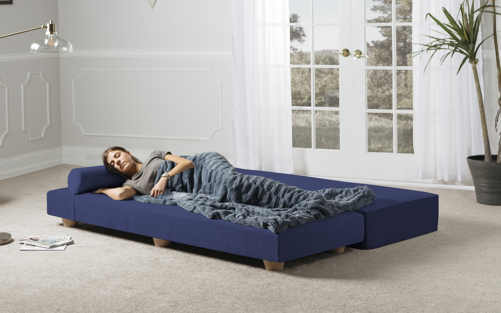 Adelaide Indigo Daybed - Thumbnail - Image 6