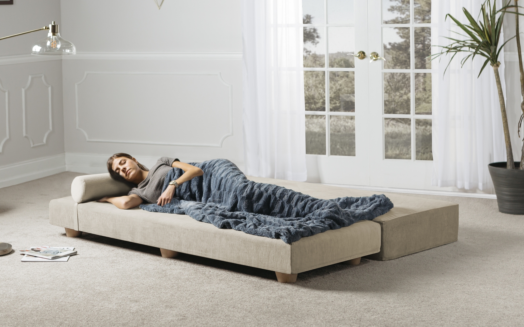 Adelaide Ivory Daybed - Thumbnail - Image 6