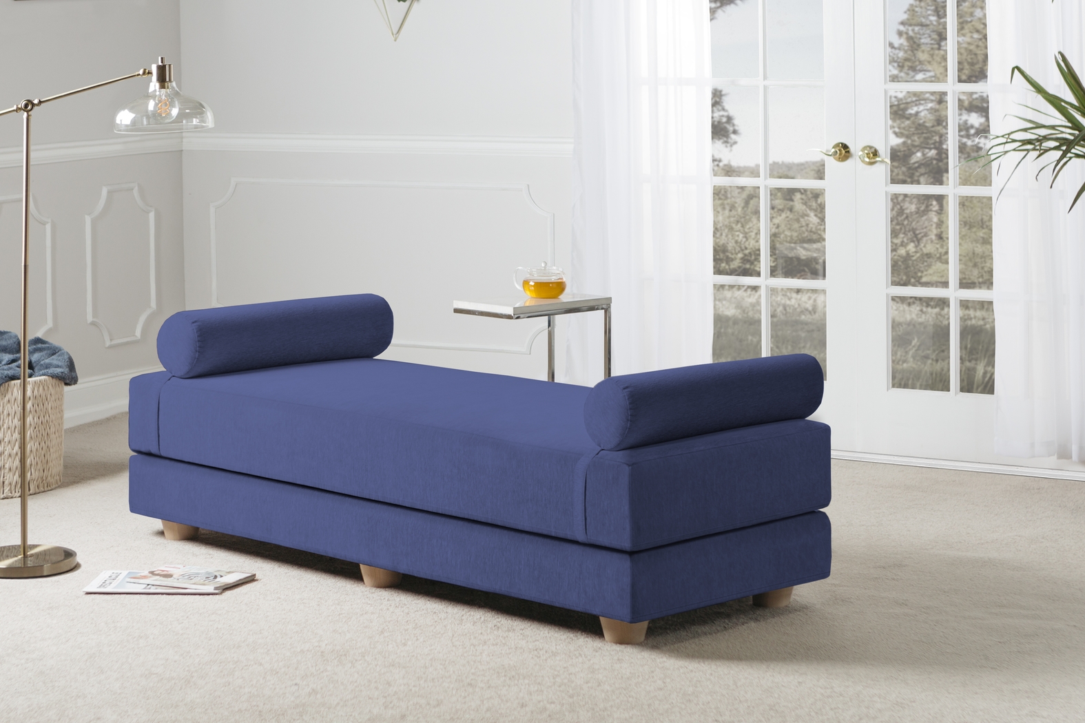 Adelaide Navy Blue Daybed - Thumbnail - Image 4