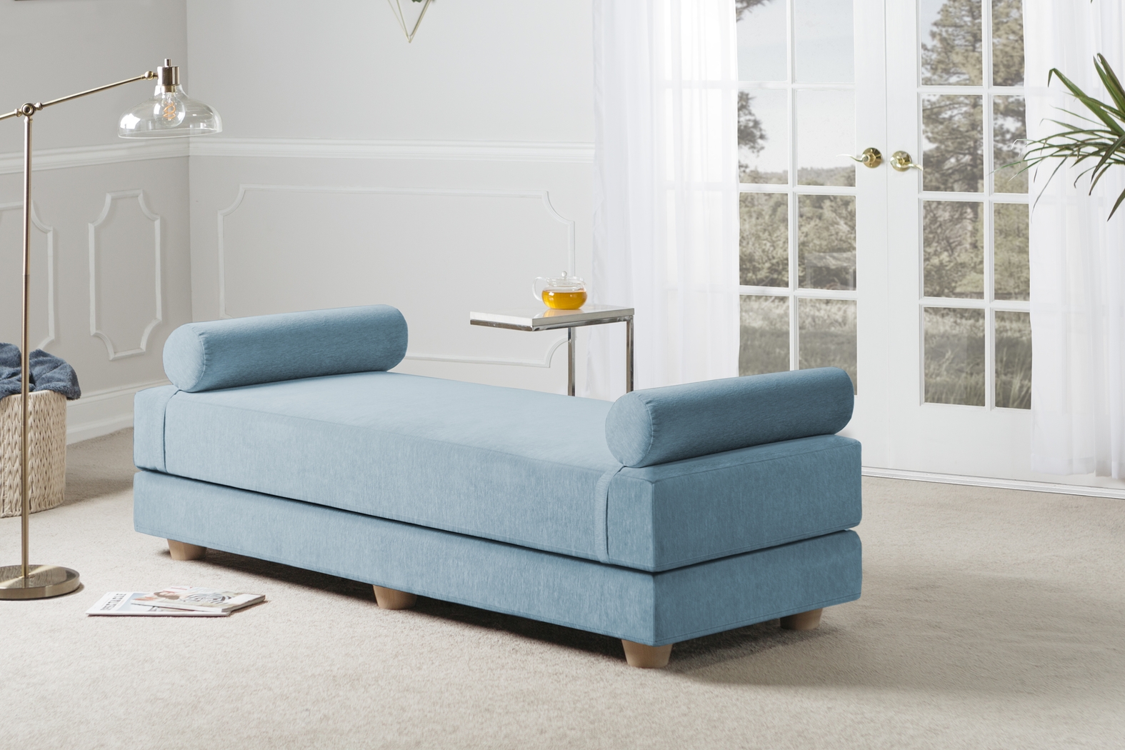 Adelaide Turquoise Daybed - Thumbnail - Image 4