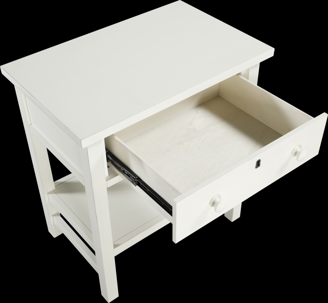 Adelaide White Nightstand - Thumbnail - Image 12