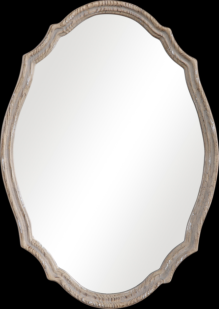 Adelard Ivory Mirror - Thumbnail - Image 1