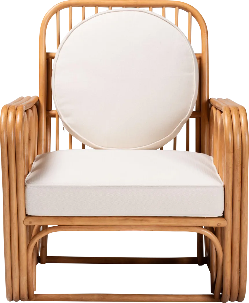 Adelfai Brown Accent Chair - Thumbnail - Image 4