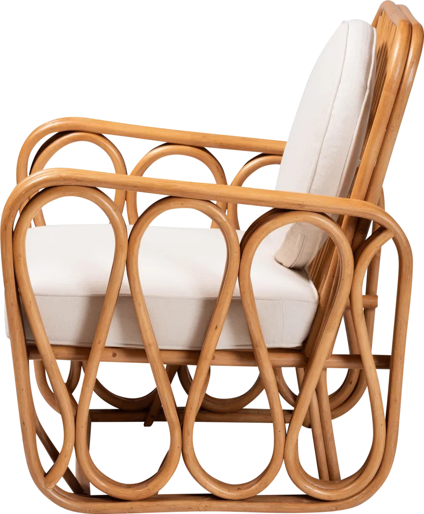 Adelfai Brown Accent Chair - Thumbnail - Image 5