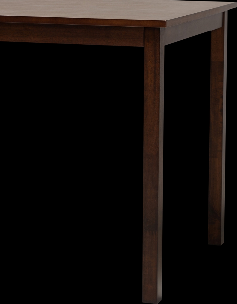 Adelfay Dark Brown Dining Table - Thumbnail - Image 5