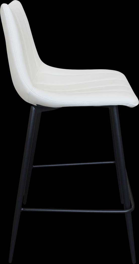 Adeline Court White Counter Height Stool - Thumbnail - Image 3