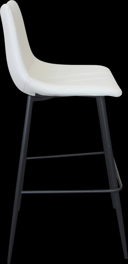 Adeline White Barstool - Thumbnail - Image 3