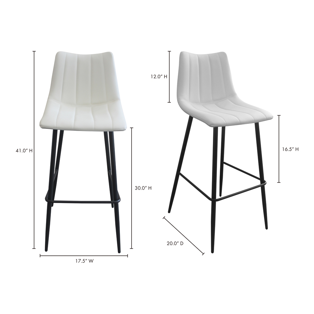 Adeline White Barstool - Thumbnail - Image 6