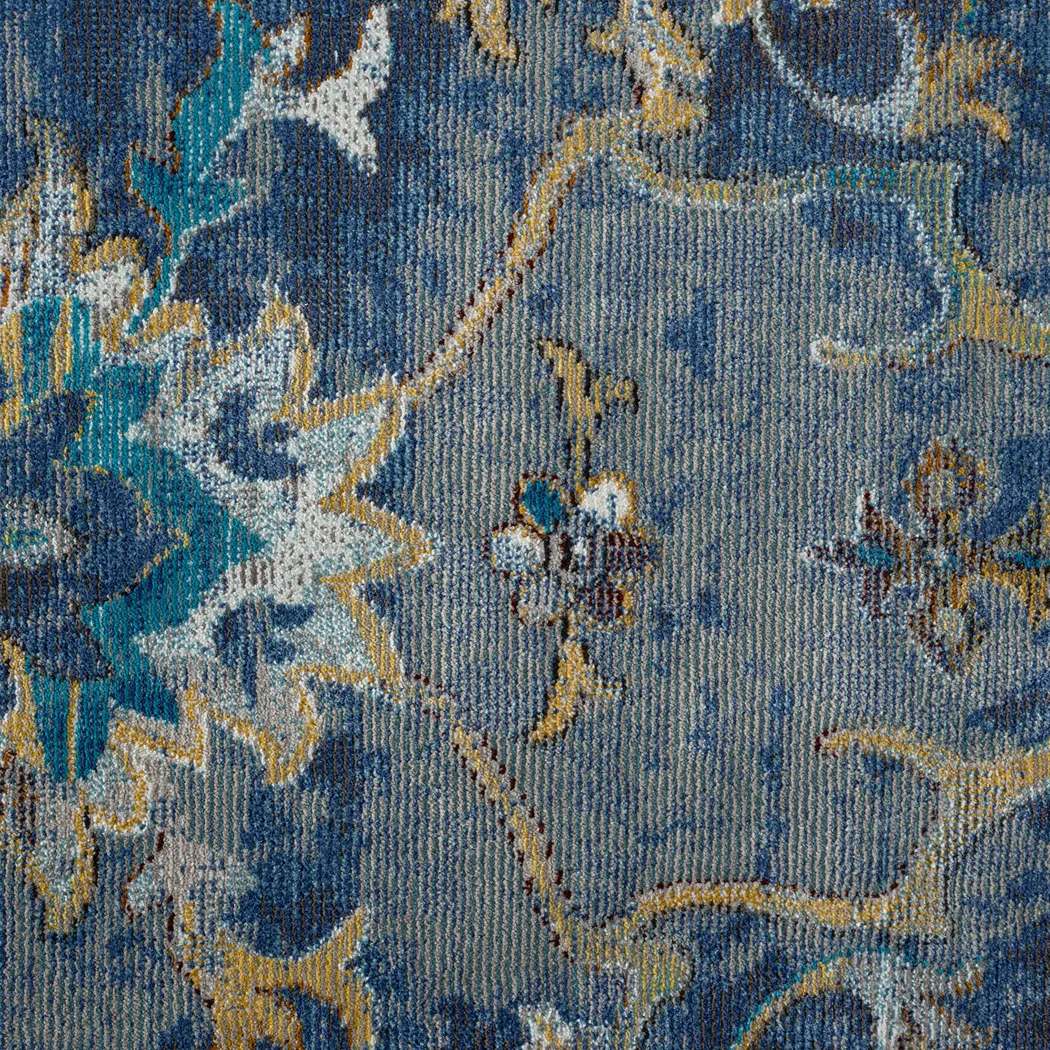 Adelisa Blue 7'9 x 9'9 Rug - Thumbnail - Image 9