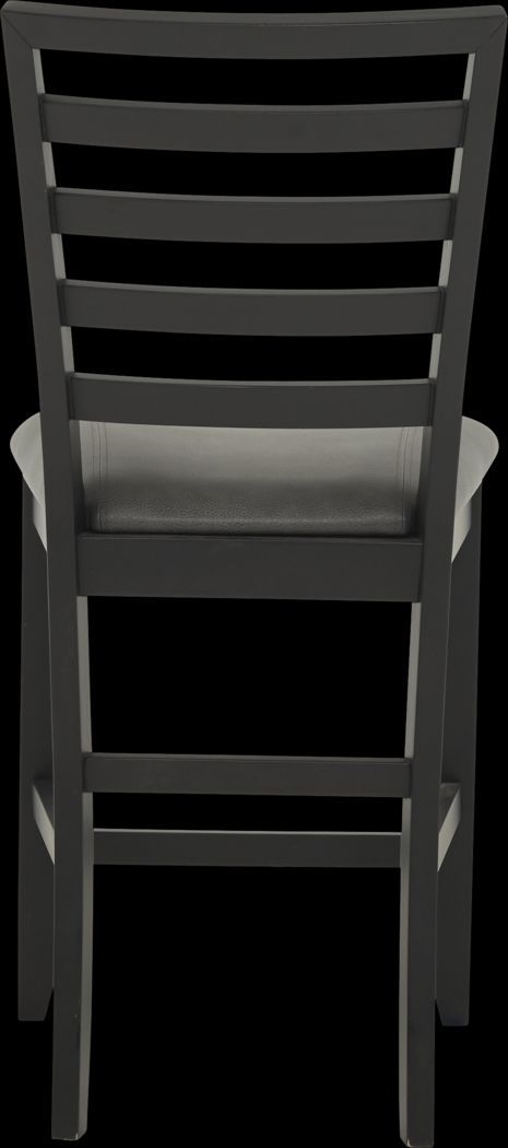 Adelson Black 5 Pc Counter Height Dining Room - Thumbnail - Image 5