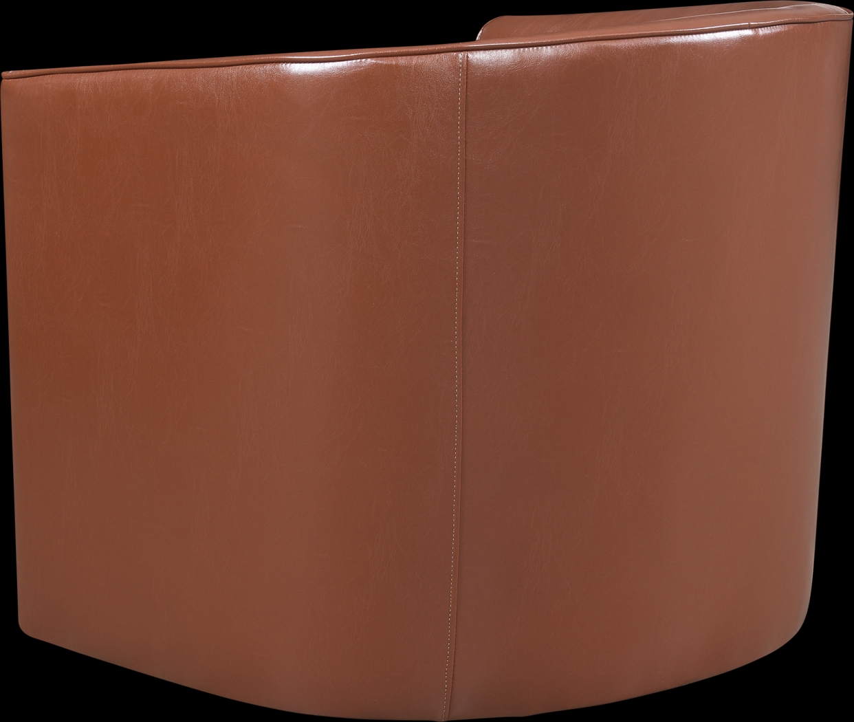 Adelta Brown Accent Swivel Chair - Thumbnail - Image 3
