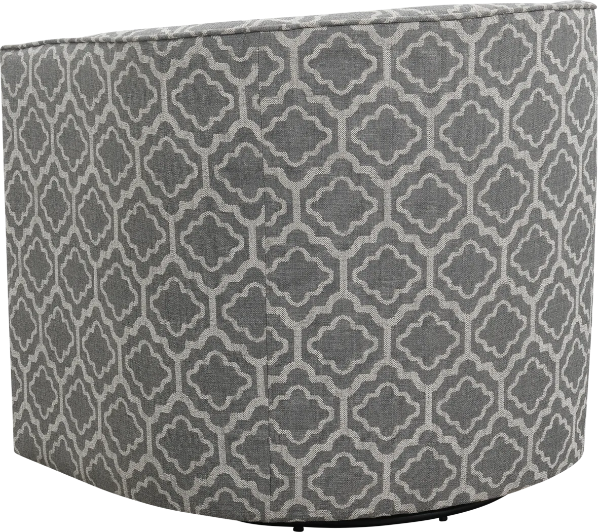 Adelta Gray Accent Swivel Chair - Thumbnail - Image 2