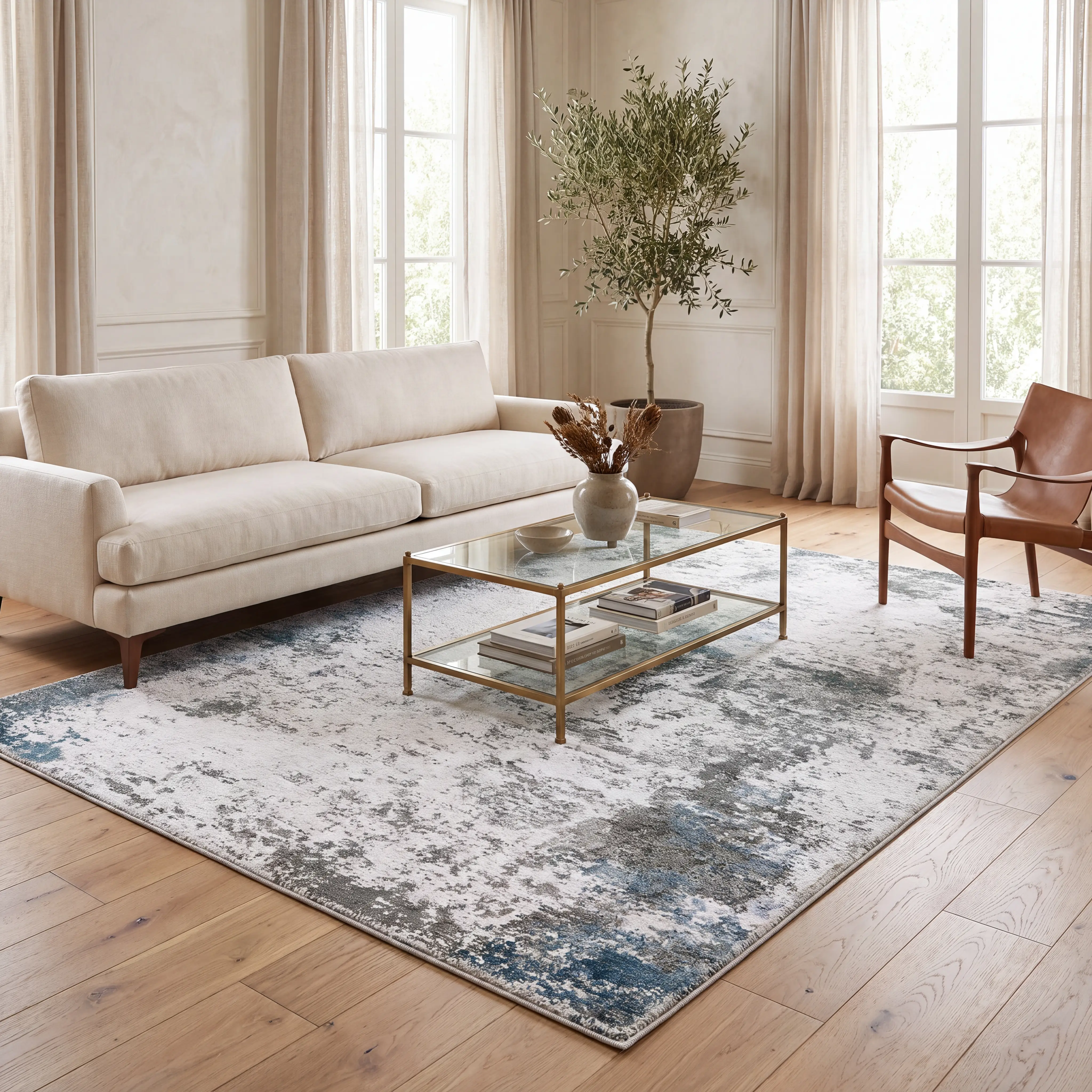 Adelynn Ivory 2' x 8' Rug - Thumbnail - Image 2