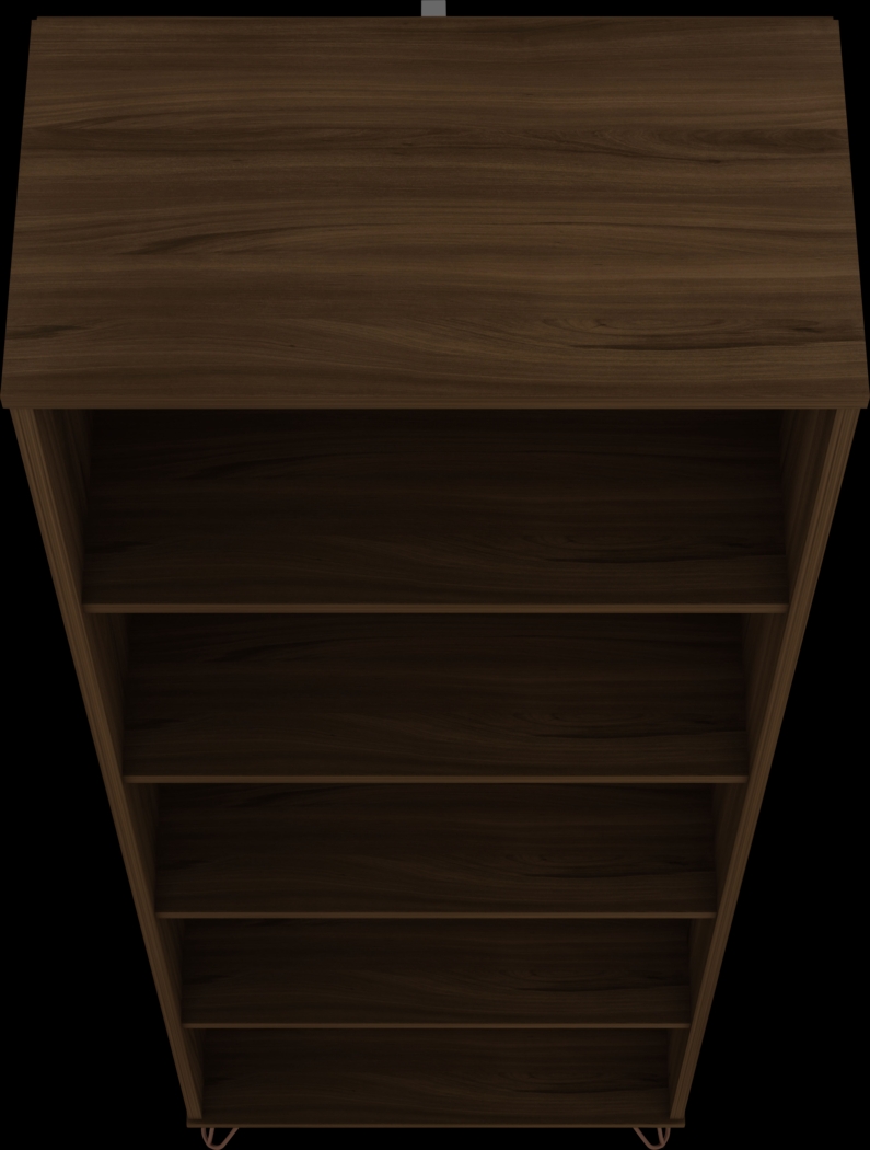 Ademoor Brown Bookcase - Thumbnail - Image 4