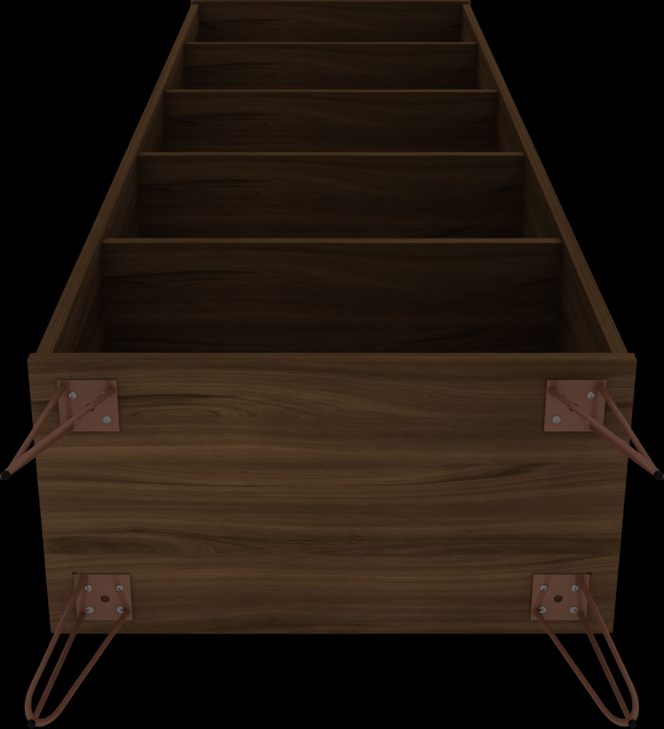 Ademoor Brown Bookcase - Thumbnail - Image 5