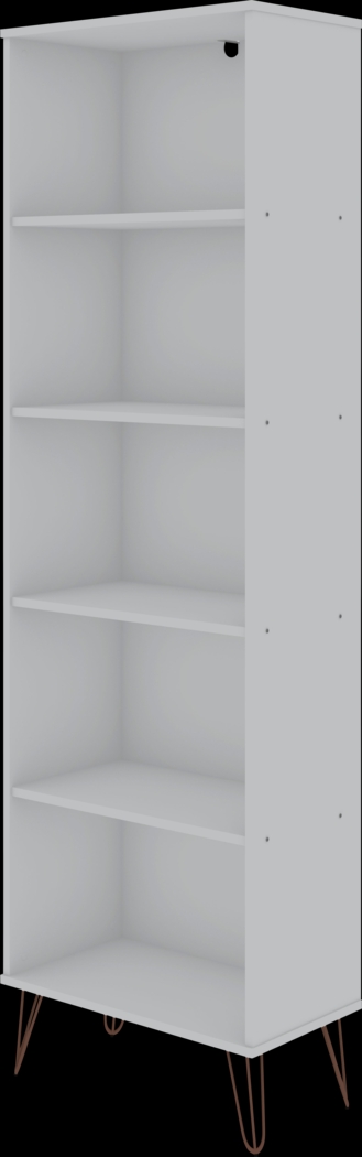 Ademoor White Bookcase - Thumbnail - Image 1