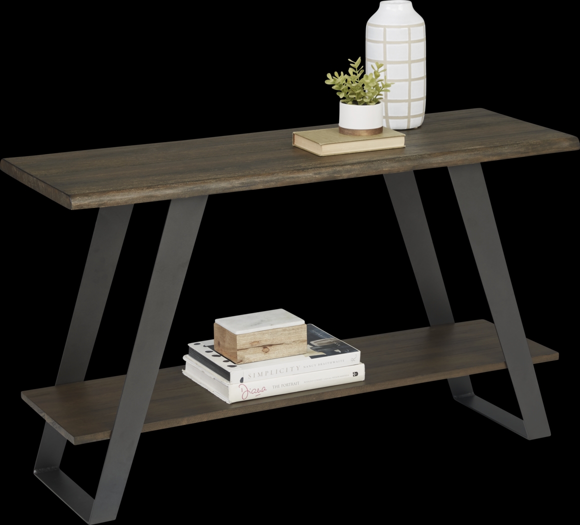 Aden Dark Brown Sofa Table - Thumbnail - Image 3