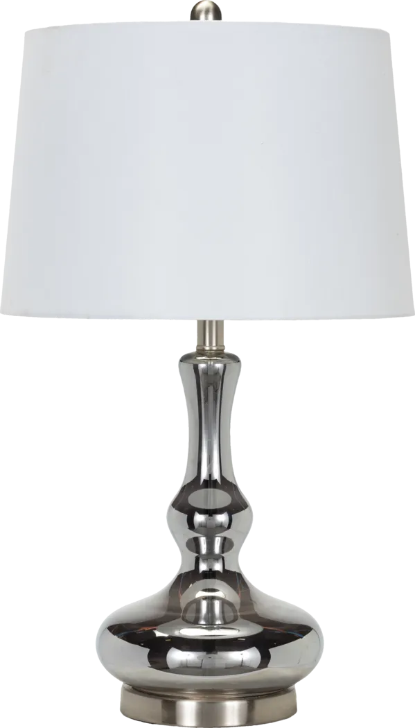 Adenlee Place Silver Lamp - Thumbnail - Image 1