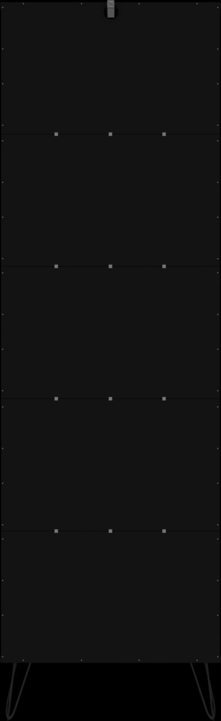 Adenmoor Black Bookcase - Thumbnail - Image 3