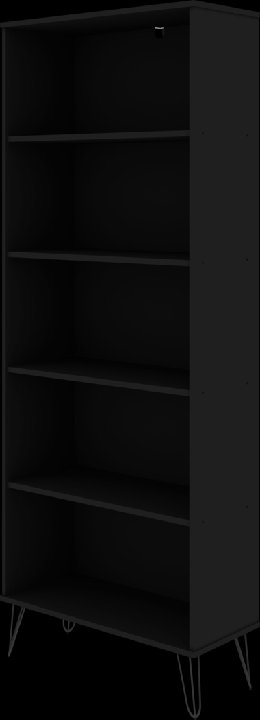 Adenmoor Black Bookcase - Thumbnail - Image 1