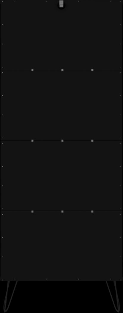 Adenmoor Black Bookcase - Thumbnail - Image 3