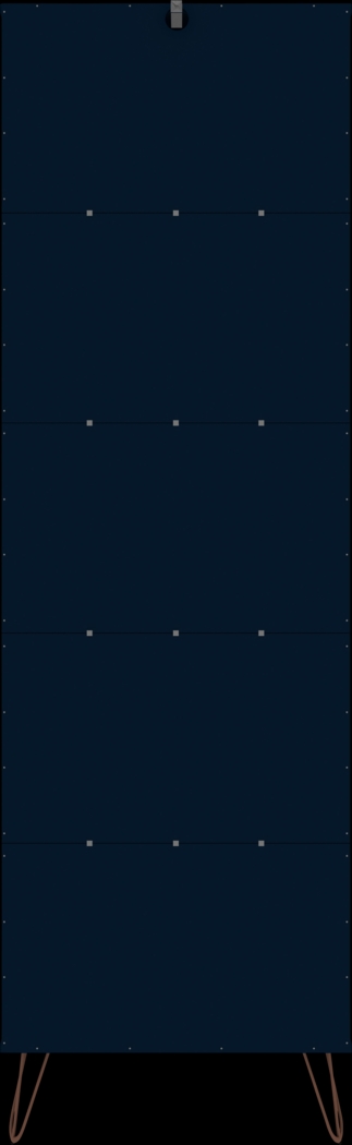 Adenmoor Blue Bookcase - Thumbnail - Image 4