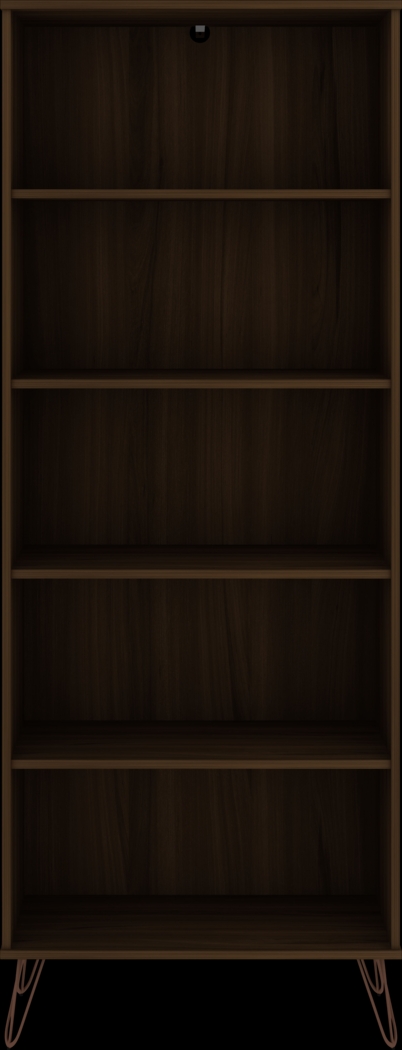 Adenmoor Brown Bookcase - Thumbnail - Image 6