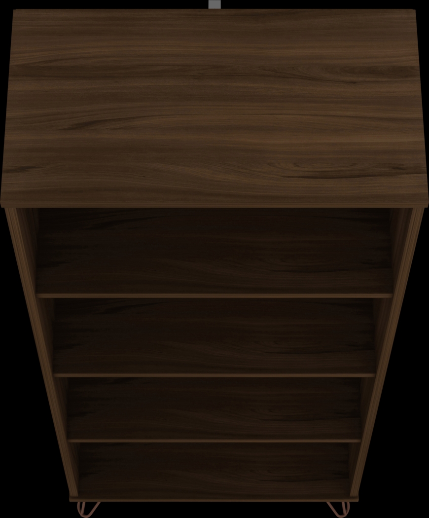 Adenmoor Brown Bookcase - Thumbnail - Image 3