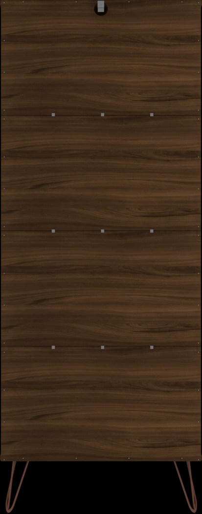 Adenmoor Brown Bookcase - Thumbnail - Image 4