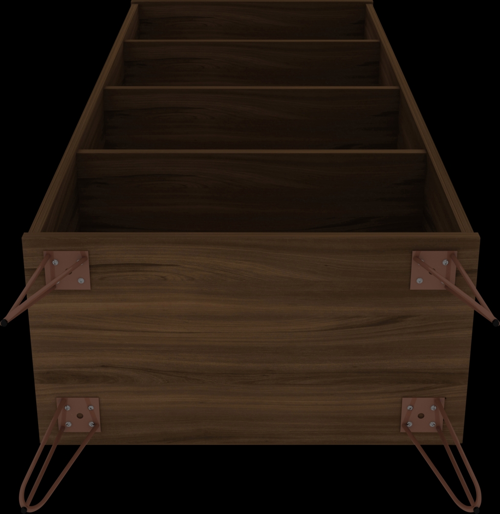 Adenmoor Brown Bookcase - Thumbnail - Image 5