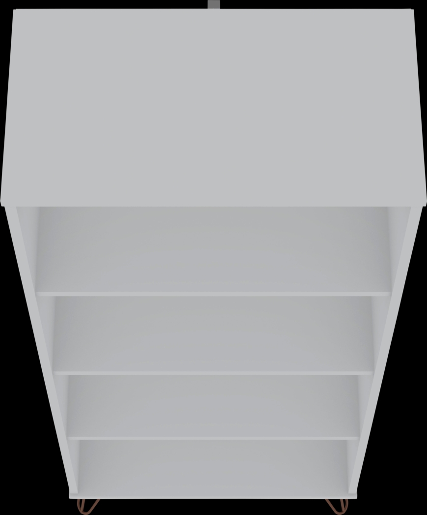 Adenmoor White Bookcase - Thumbnail - Image 4