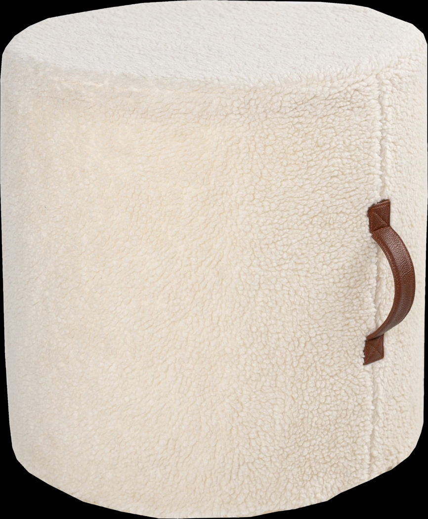 Adenmore Cream Ottoman - Thumbnail - Image 1