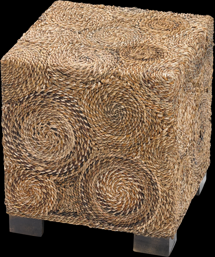 Adenwood Natrual Ottoman - Thumbnail - Image 1