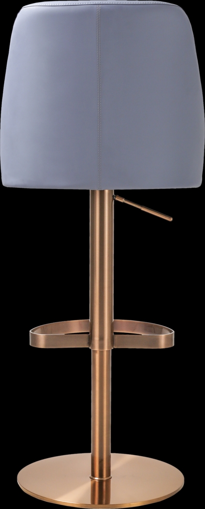 Aderene Blue Swivel Barstool - Thumbnail - Image 5