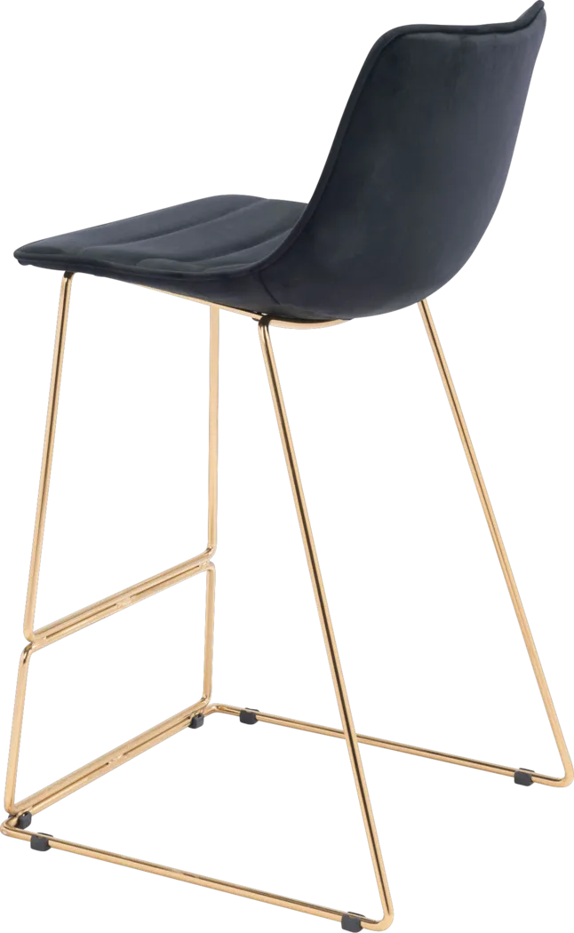 Adger Black Barstool - Thumbnail - Image 5