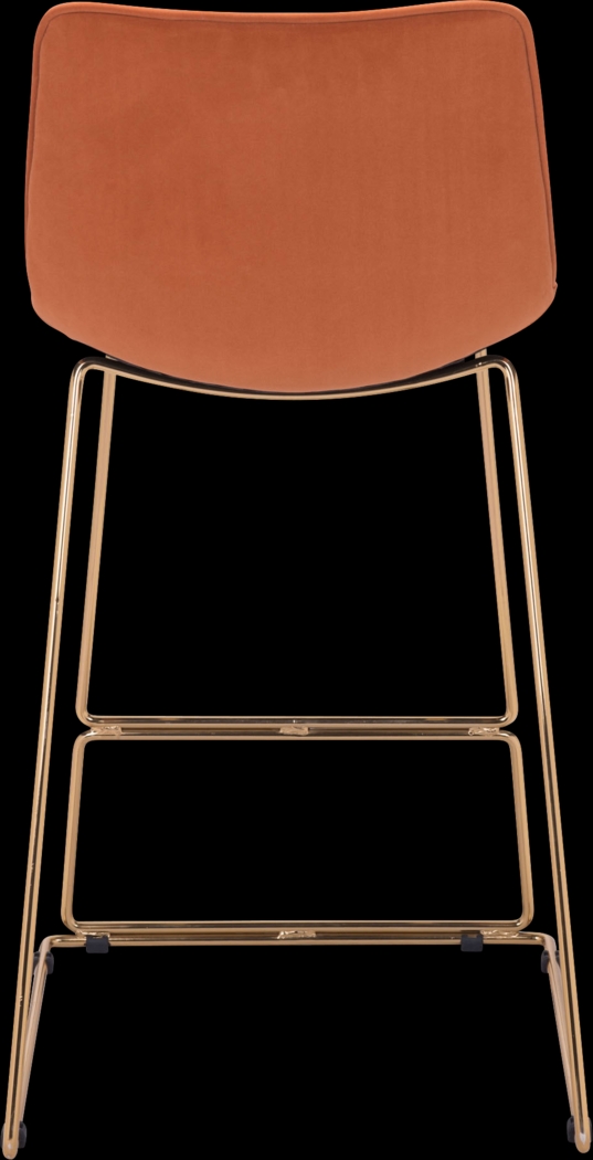 Adger Orange Barstool - Thumbnail - Image 4