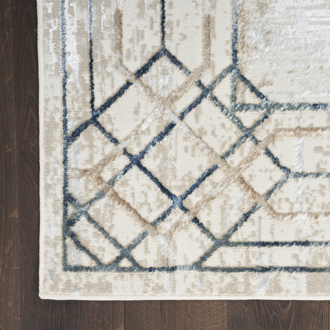 Adharice Ivory/Taupe 5'3 x 7'3 Rug - Thumbnail - Image 9
