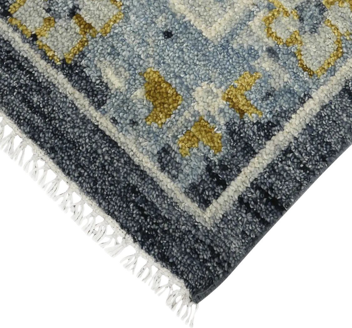 Adima Blue 10' x 14' Rug - Thumbnail - Image 5