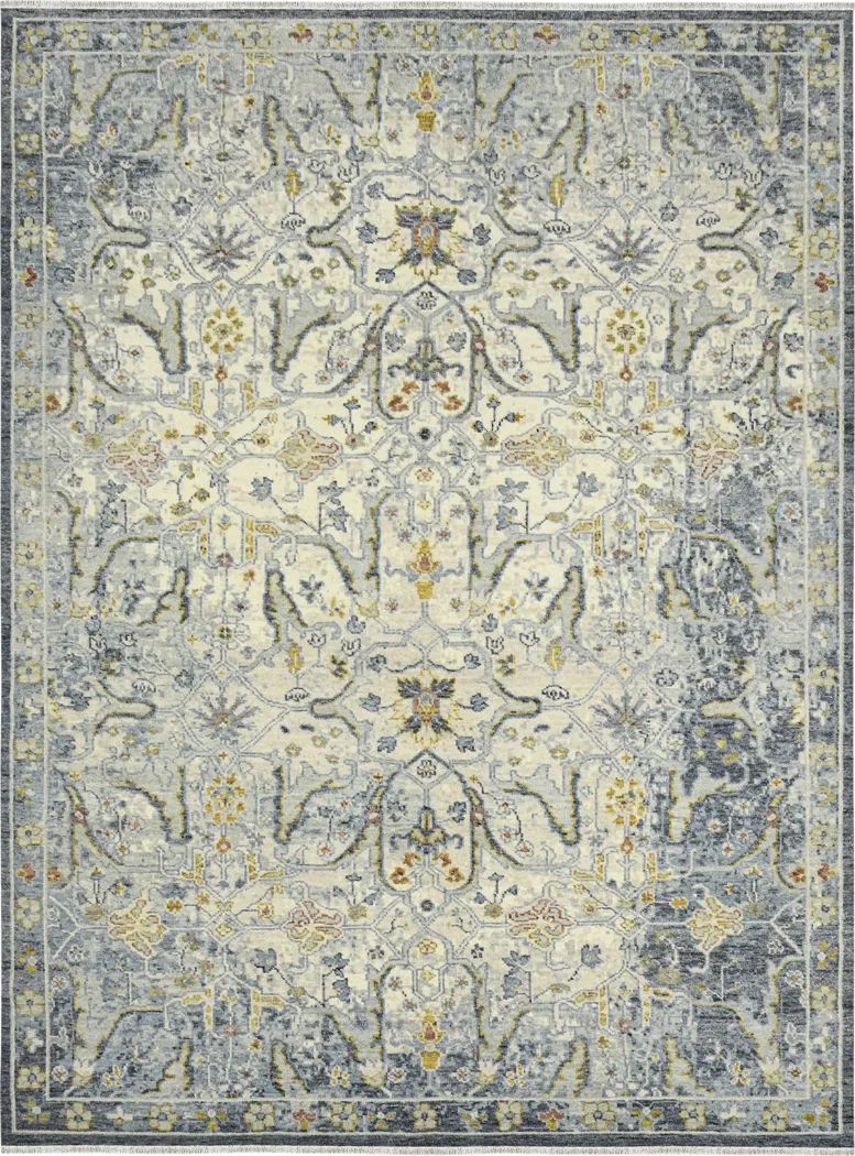 Adima Blue 8' x 10' Rug - Thumbnail - Image 1
