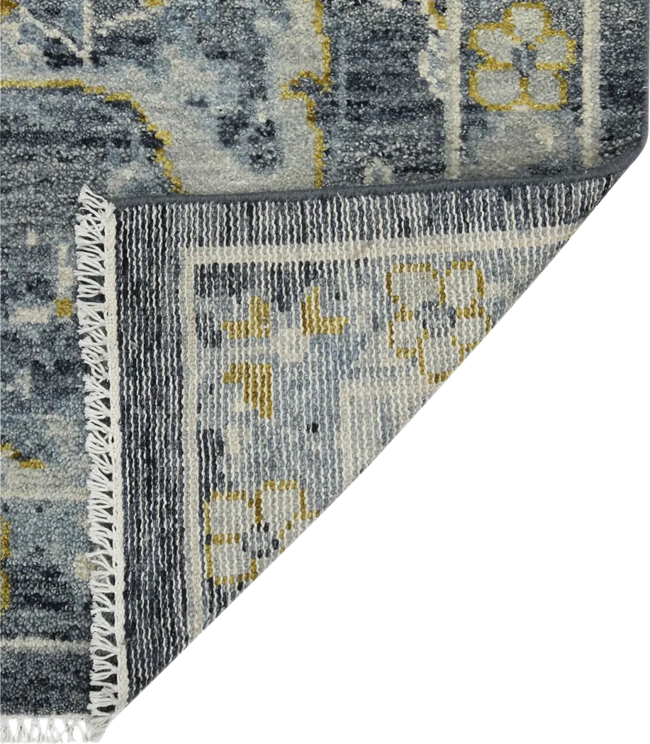 Adima Blue 9' x 12' Rug - Thumbnail - Image 6