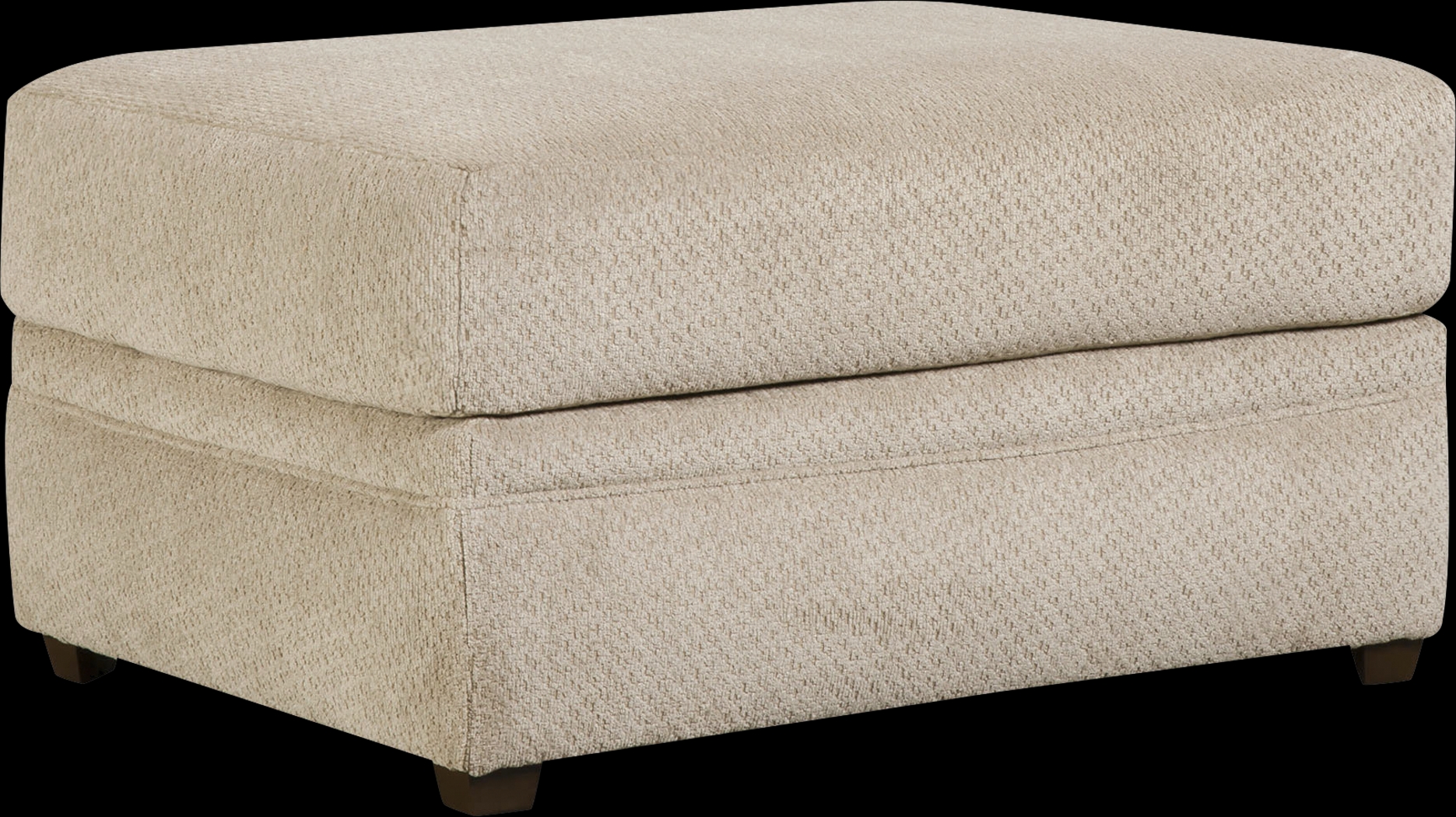 Adisa Beige Ottoman - Thumbnail - Image 1