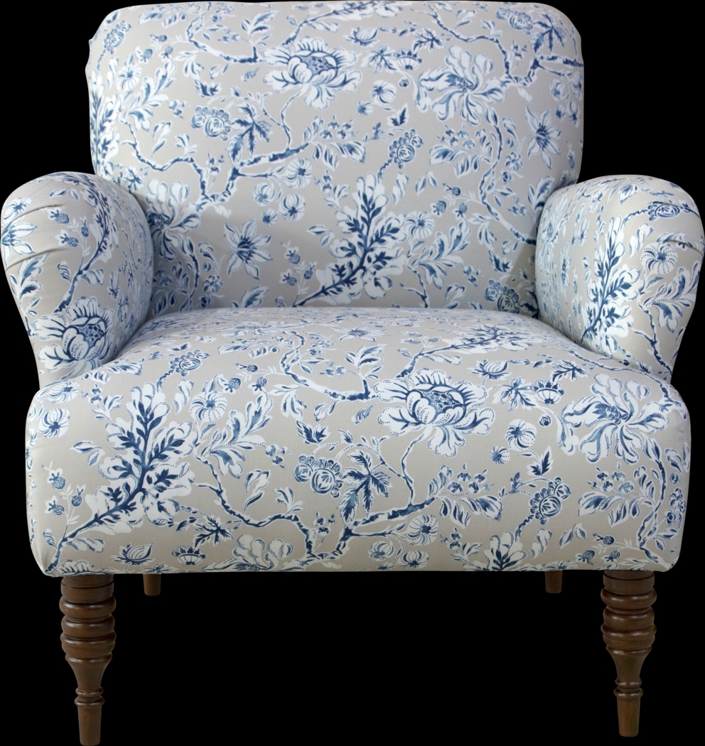Aditya Gray Accent Chair - Thumbnail - Image 2